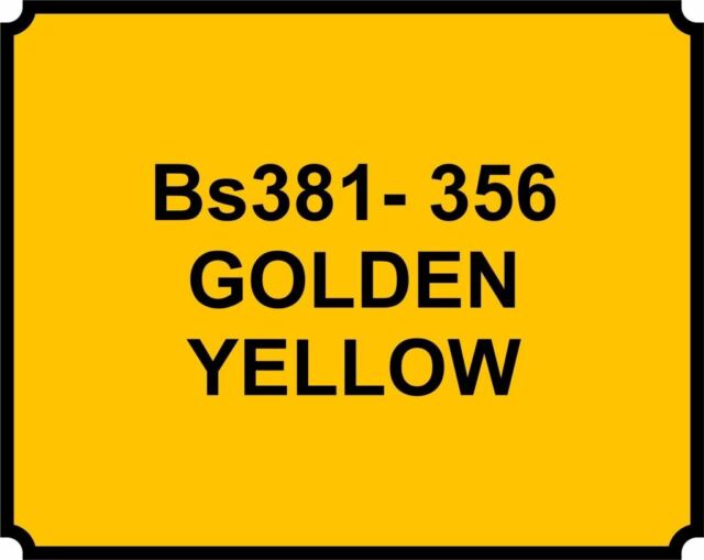 Golden Yellow BS381 356 Aerosol Paint